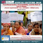 14th Annual Nepal Lecture 2016 (all information)