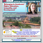 16th Annual Nepal Lecture, 01 Nov 2018