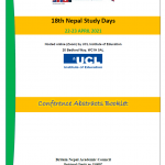 18th Nepal Study Days, 22-23 April 2021 (All information)